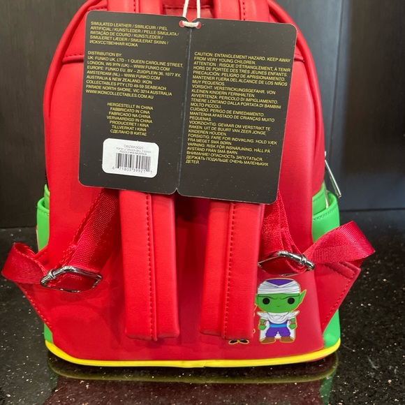 Funko POP Loungefly Dragon Ball Z Mini Backpack Piccolo And Gohan Brand New - Picture 7 of 11
